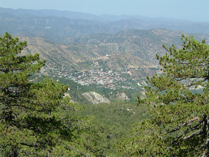 В горах Троодос можно найти очень много живописных деревень