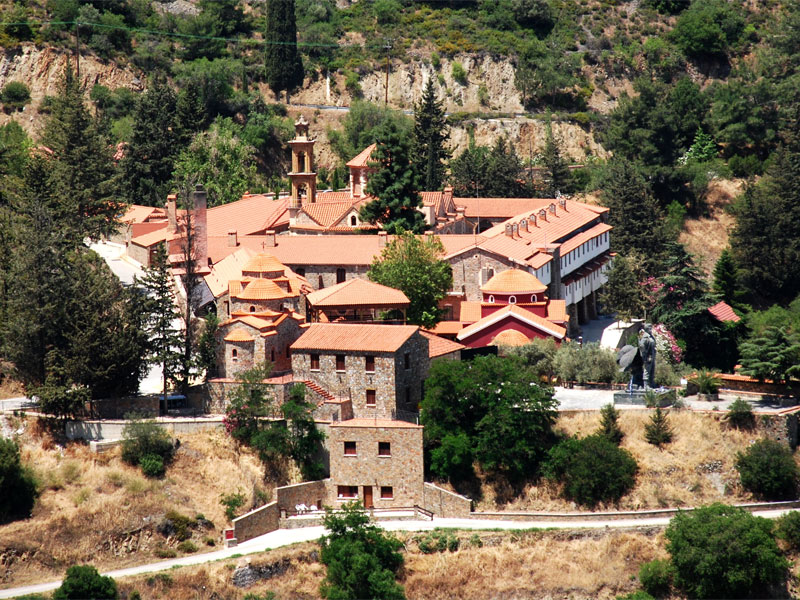 Монастырь Махера является памятником византийского архитектурного стиля